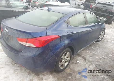 2013 Hyundai Elantra Gls из США, поврежденный, VIN KMHDH4AE9DU836766